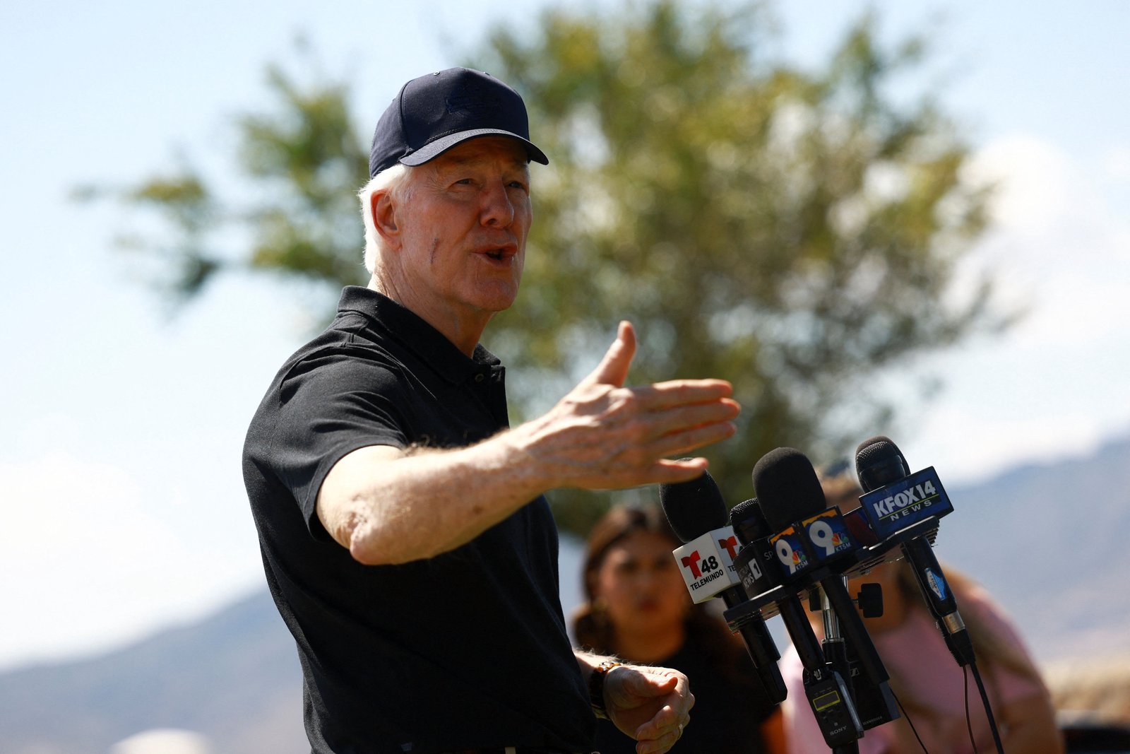 Cornyn trails Paxton in Texas Senate race, Democratic poll finds