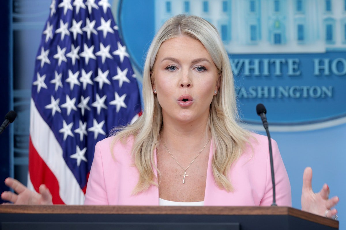 Karoline Leavitt Scrambles Over Trump and Vance’s Iran Contradiction