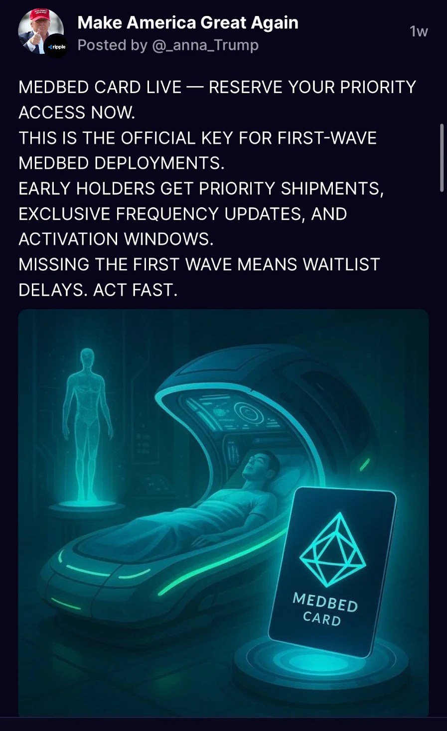 Not Just “Medbeds”: How Truth Social’s Bogus Medical Claims Fool Elderly Trump Fans