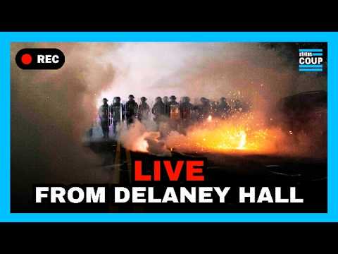 BREAKING: LIVE COPS ATTACK ICE Protesters With GRENADES