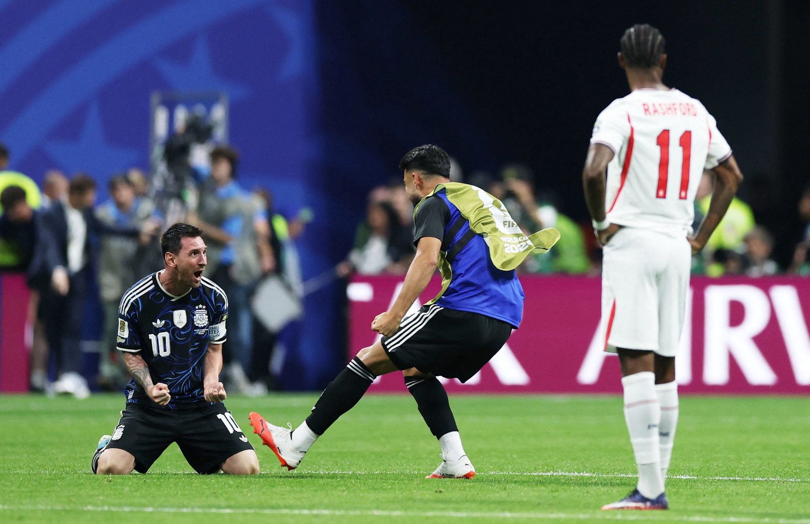 Argentina returns to World Cup final after testy showdown with England