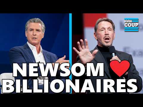 Gavin Newsom DECLARES WAR to Protect Billionaires Ahead of 2028 Run