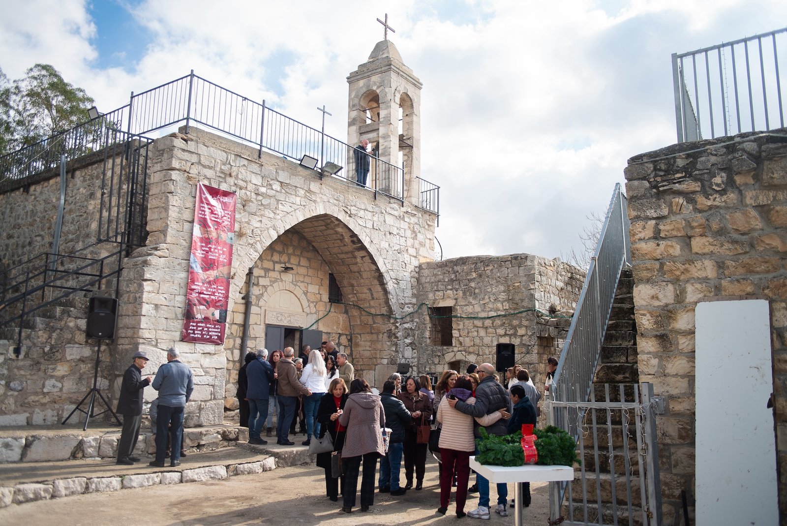 In the Galilee hills, Christmas celebrations revive a depopulated Palestinian village