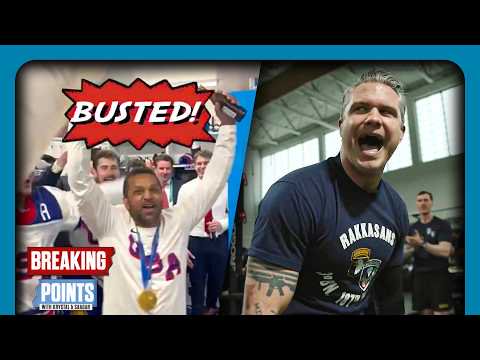 Stolen Valor: Kash Patel CHUGS Beers With Team USA Hockey