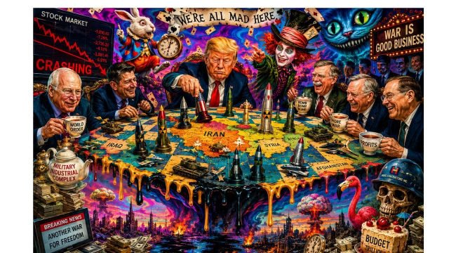 “Alice in Wonderland Garbage” — Chris Hedges on America’s War Delusions