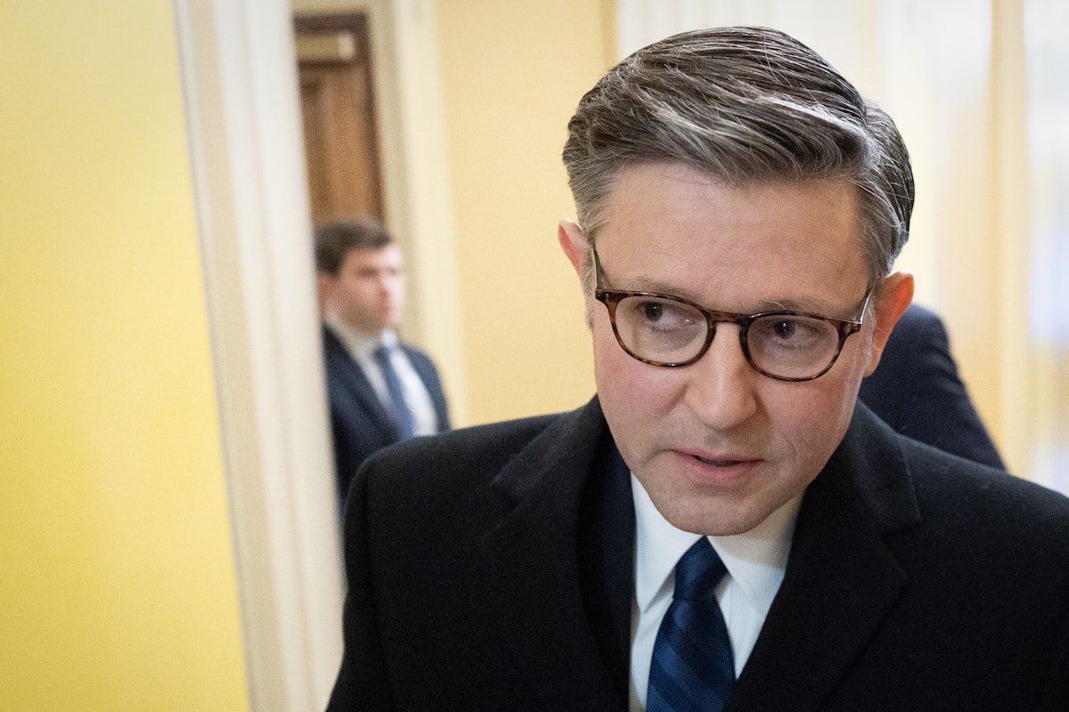 Mike Johnson Unconcerned by Trump’s Threat to “Take Over” Voting