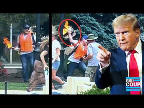 “HELL HOLE!”: Trump Borrows Nazi Playbook to Cruelly Punish Firebomber’s Wife & Kids