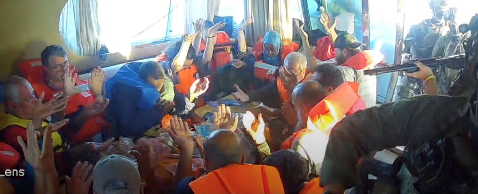 Israel intercepts Gaza aid flotilla, detains activists