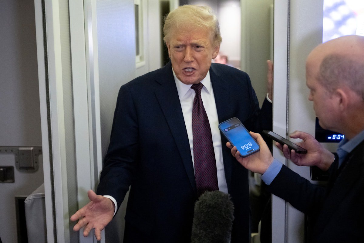 Trump Threatens Treason Charges for Reporters Covering Iran War