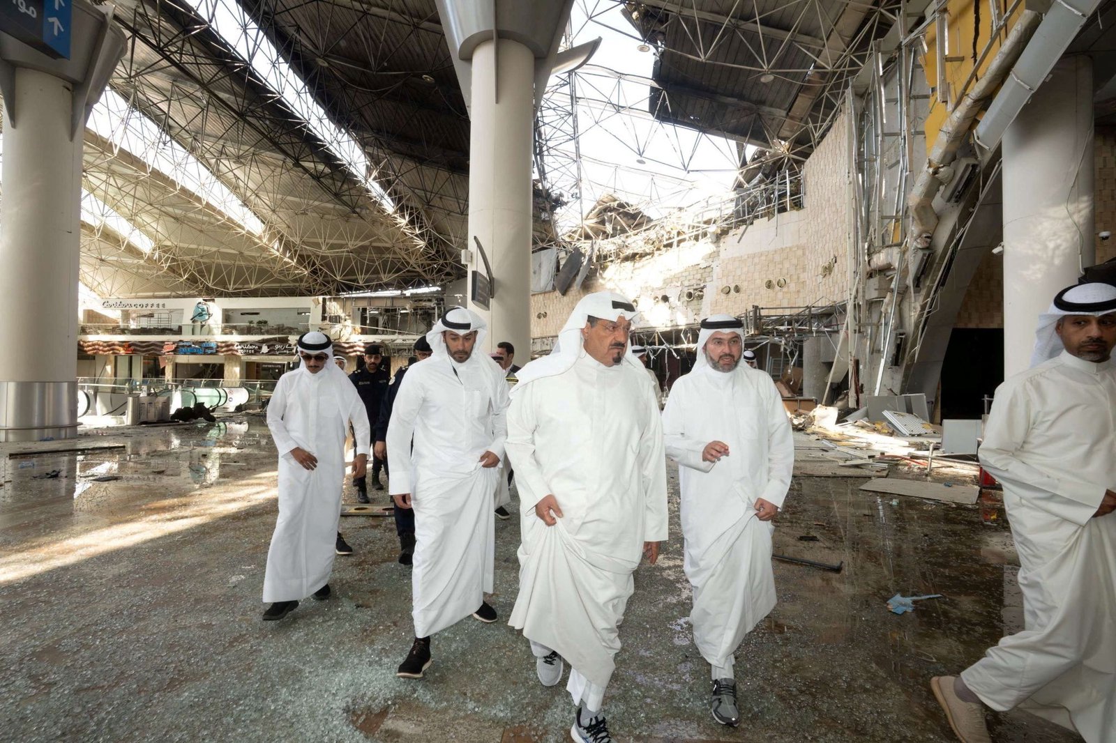 Iranian strikes on Kuwait airport test truce