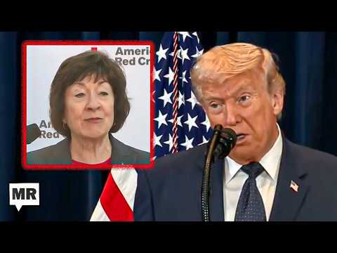 Trump Gives Hilarious "Endorsement" Of Susan Collins Over Platner