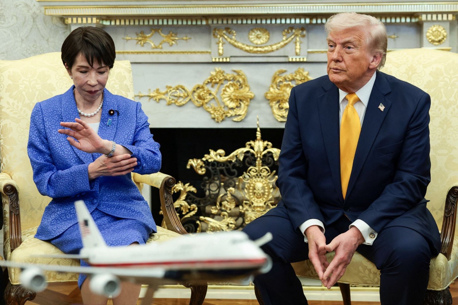 Strain evident in Trump-Takaichi White House meeting