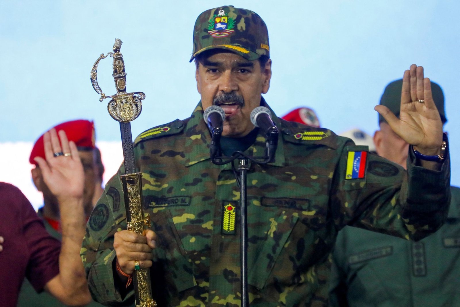 Maduro strikes defiant tone amid rising US tensions