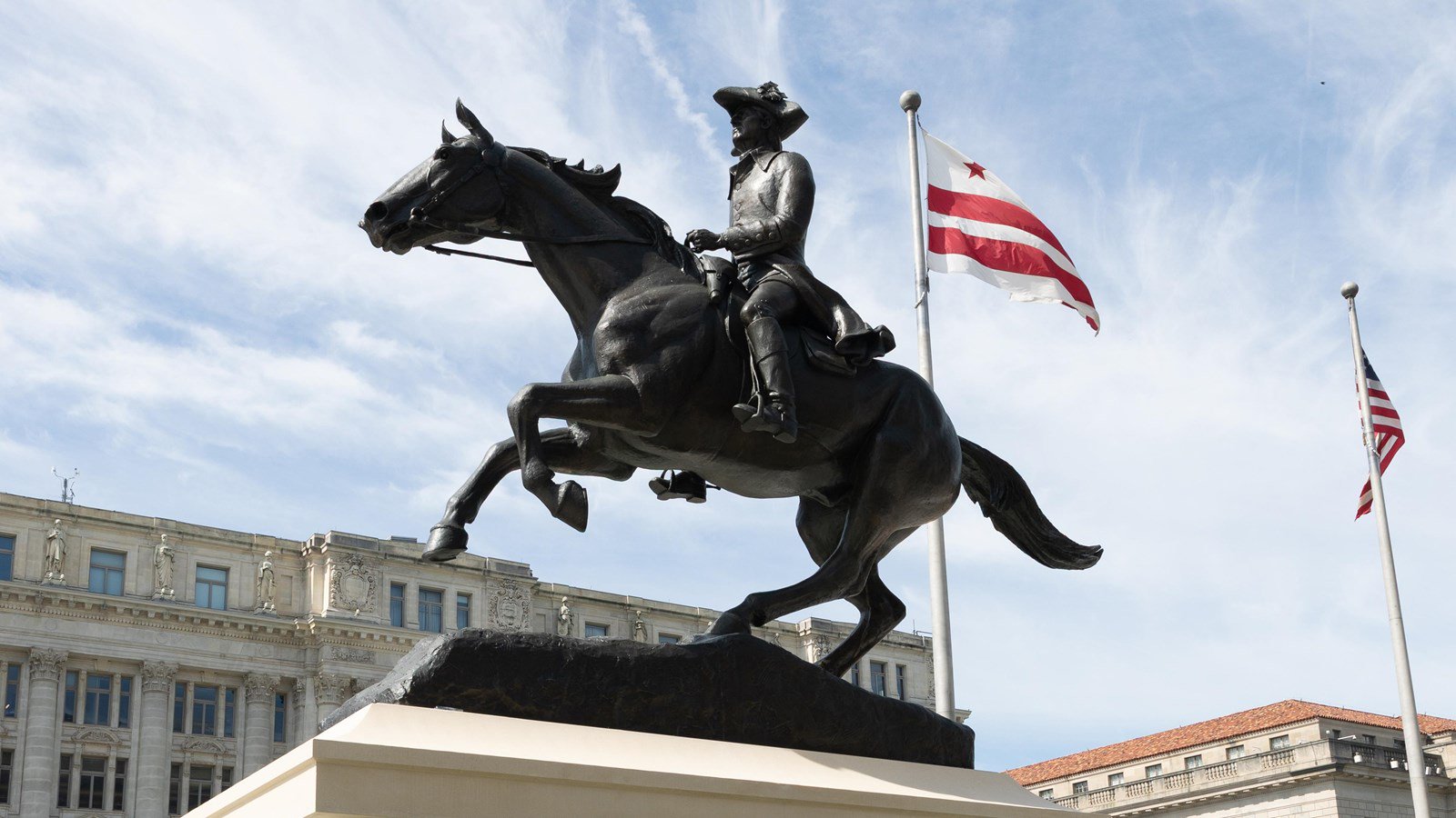 Trump Resurrected the Statue of a Slave Owner. Its Pedestal Cost Taxpayers $527K.