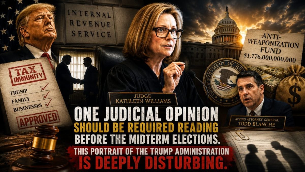 One Judicial Opinion Should Be Required Reading Before the Midterm Elections. It’s Portrait of the Trump Administration Is Deeply Disturbing