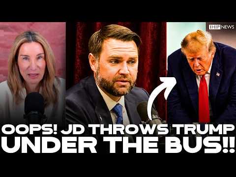 IHIP News: JD Vance's MAJOR FLUB on Joe Rogan SCREWS Trump! He's FURIOUS with HIM!
