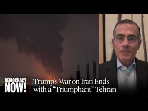 Trump's War on Iran Ends with a "Triumphant" Tehran and a Diminished U.S.: Vali Nasr