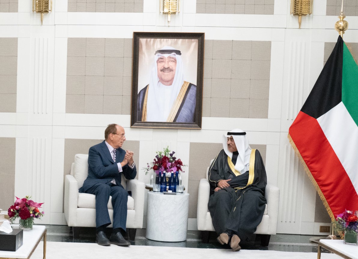 Kuwait royal meets top US CEOs in New York