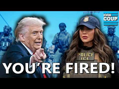 BREAKING: Trump Fires ICE Barbie Kristi Noem