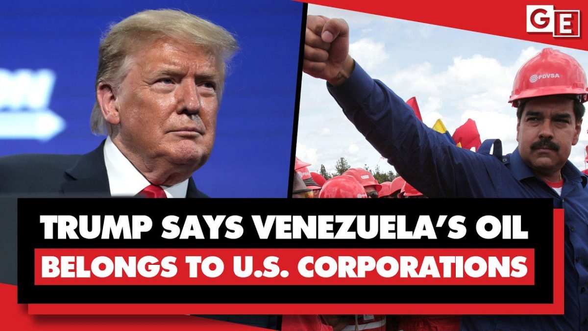 Trump Admits He Wants To Take Venezuela’s Oil – and Give It to US Corporations