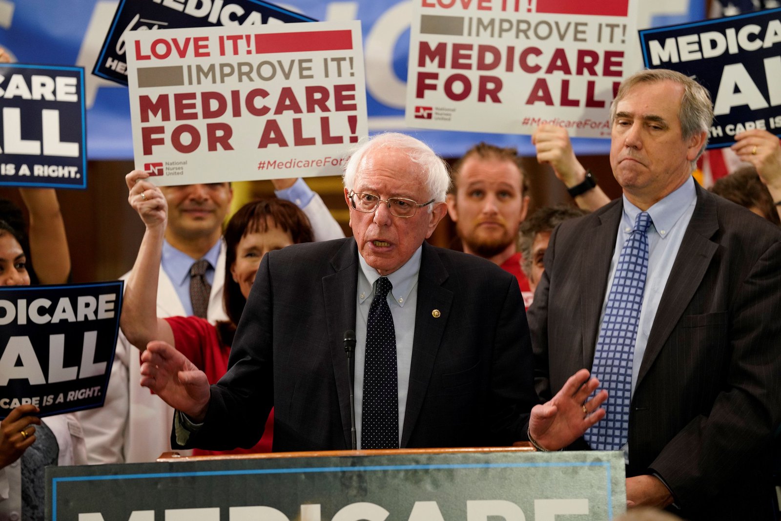 Center-left Democrats seek distance from ‘Medicare for All’