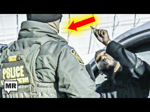 Uber Driver Humiliates ICE Goons Racially Profiling Him