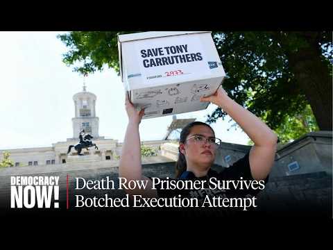 Death Row Prisoner Tony Carruthers Survives Botched Execution Attempt