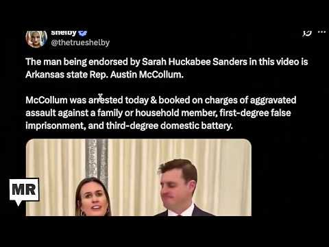 "He's A Fighter" - Huckabee Sanders' Endorsement Backfires INSTANTLY