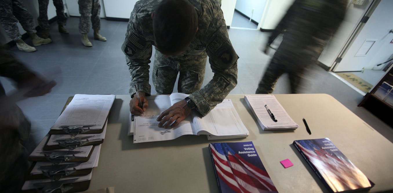 Military voters were at the heart of the Supreme Court’s mail-in ballot decision