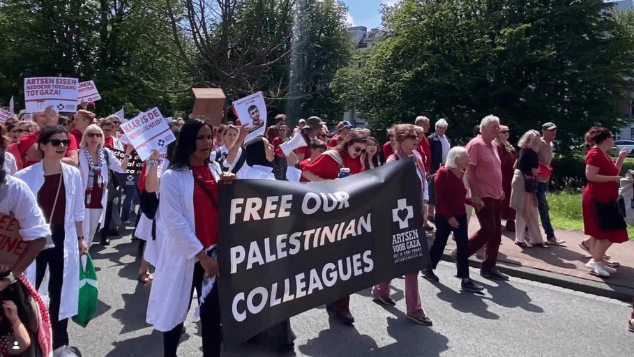 Medical students in Gaza and Netherlands describe finding hope in activism