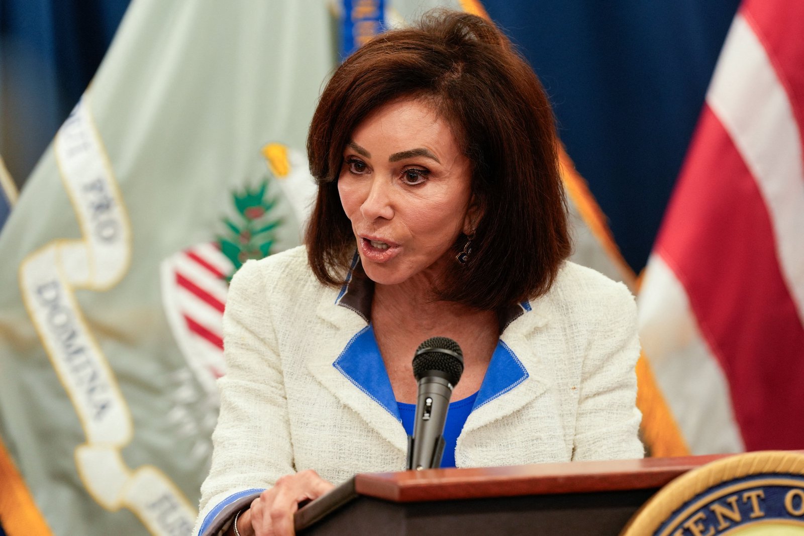 Pirro is still in trouble as Trump mulls her future
