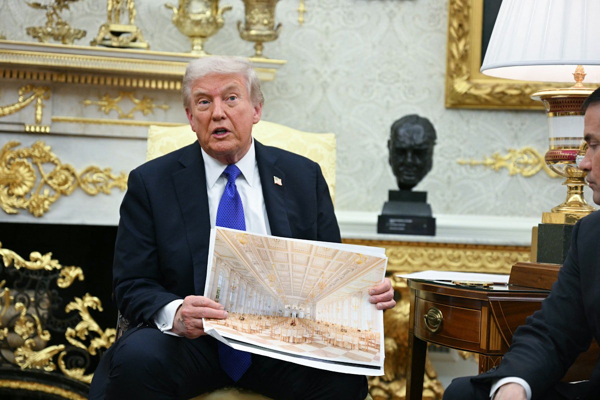 The DOJ Thinks Anyone Opposed to Trump’s Ballroom Is “Deranged”