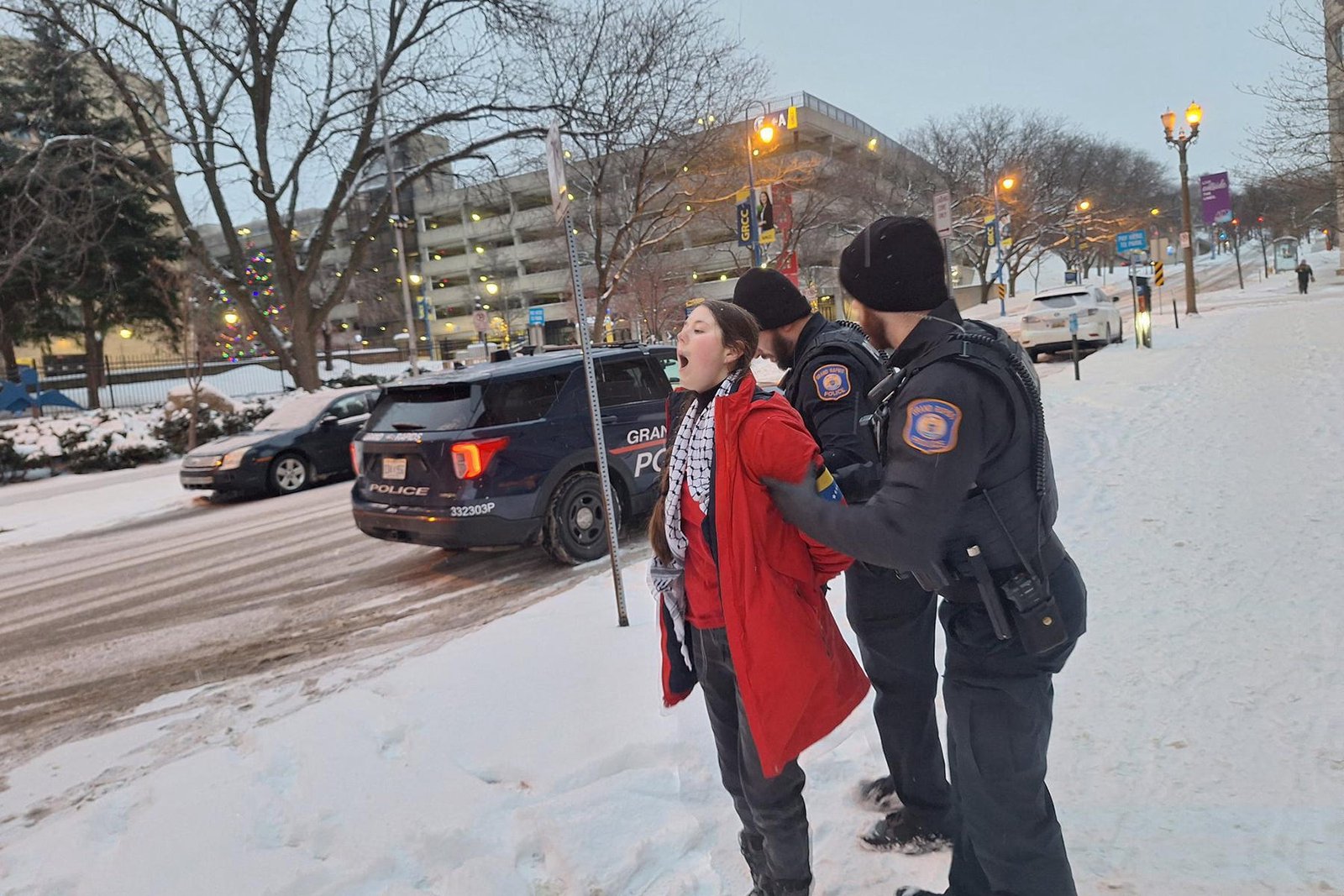 WATCH: Anti-War Protester From Viral Video Speaks With Zeteo After Michigan Arrest