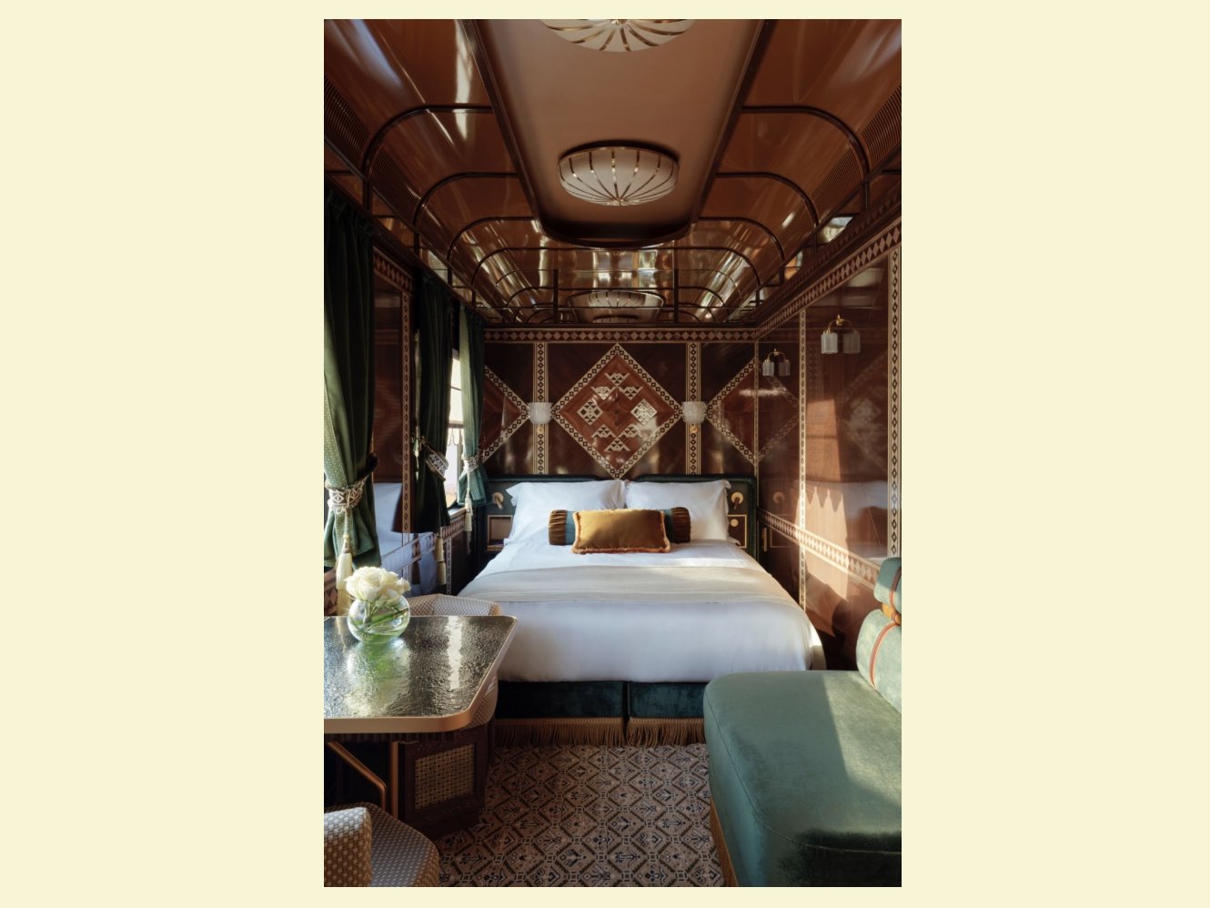 Saudi's first ultra-luxury train doesn't make any stops