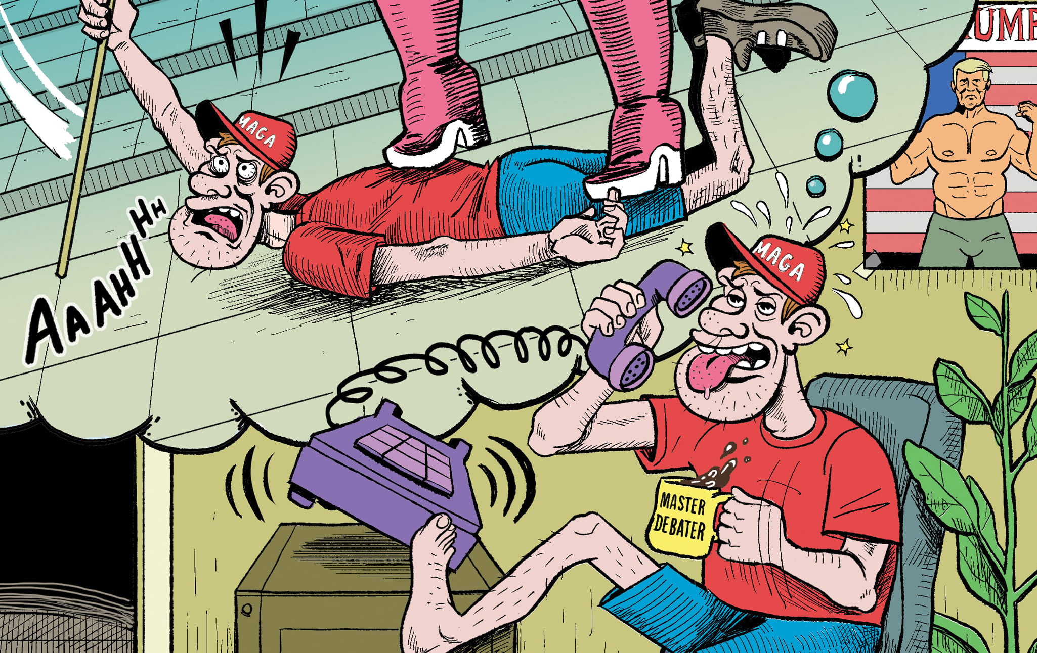 What I Learned Debating Fascists on a Phone Sex Hotline
