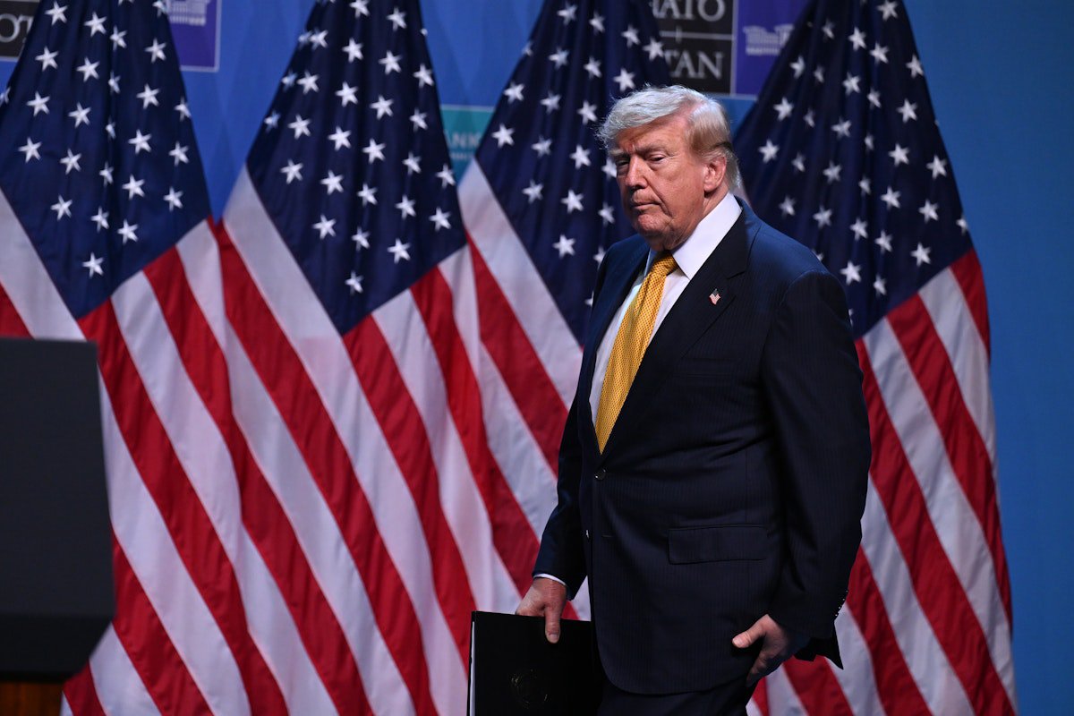 Trump Flails When Asked Why He Isn’t Flying His New Plane Home