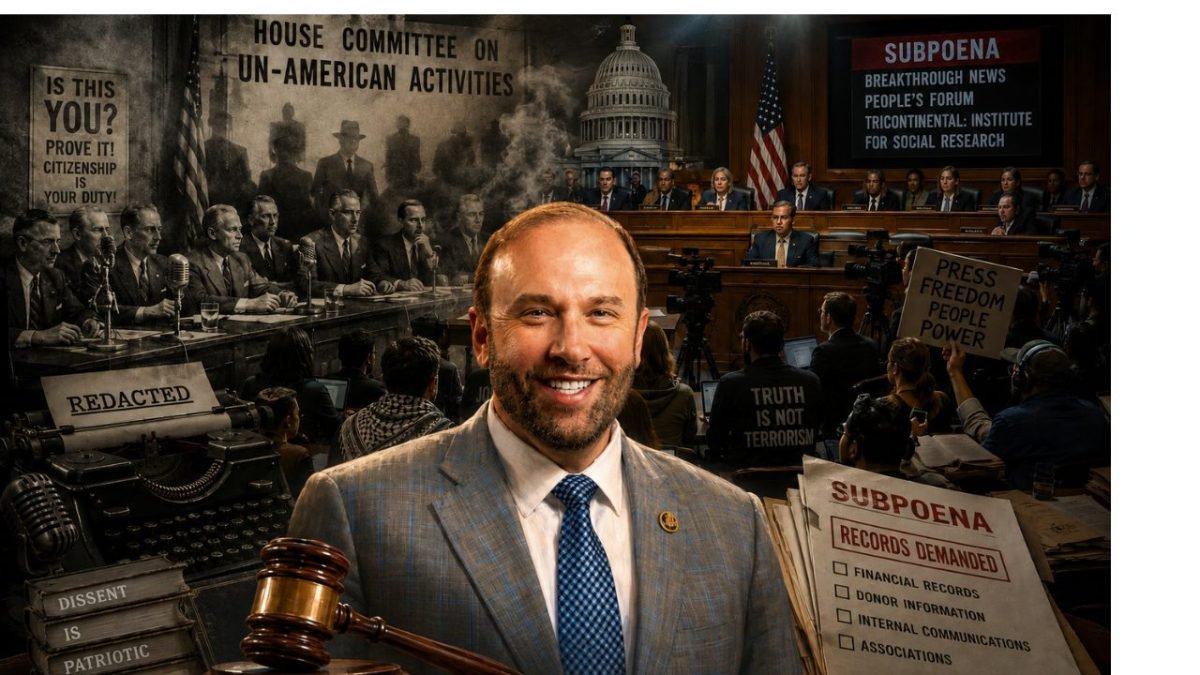 House Committee Subpoenas BreakThrough News