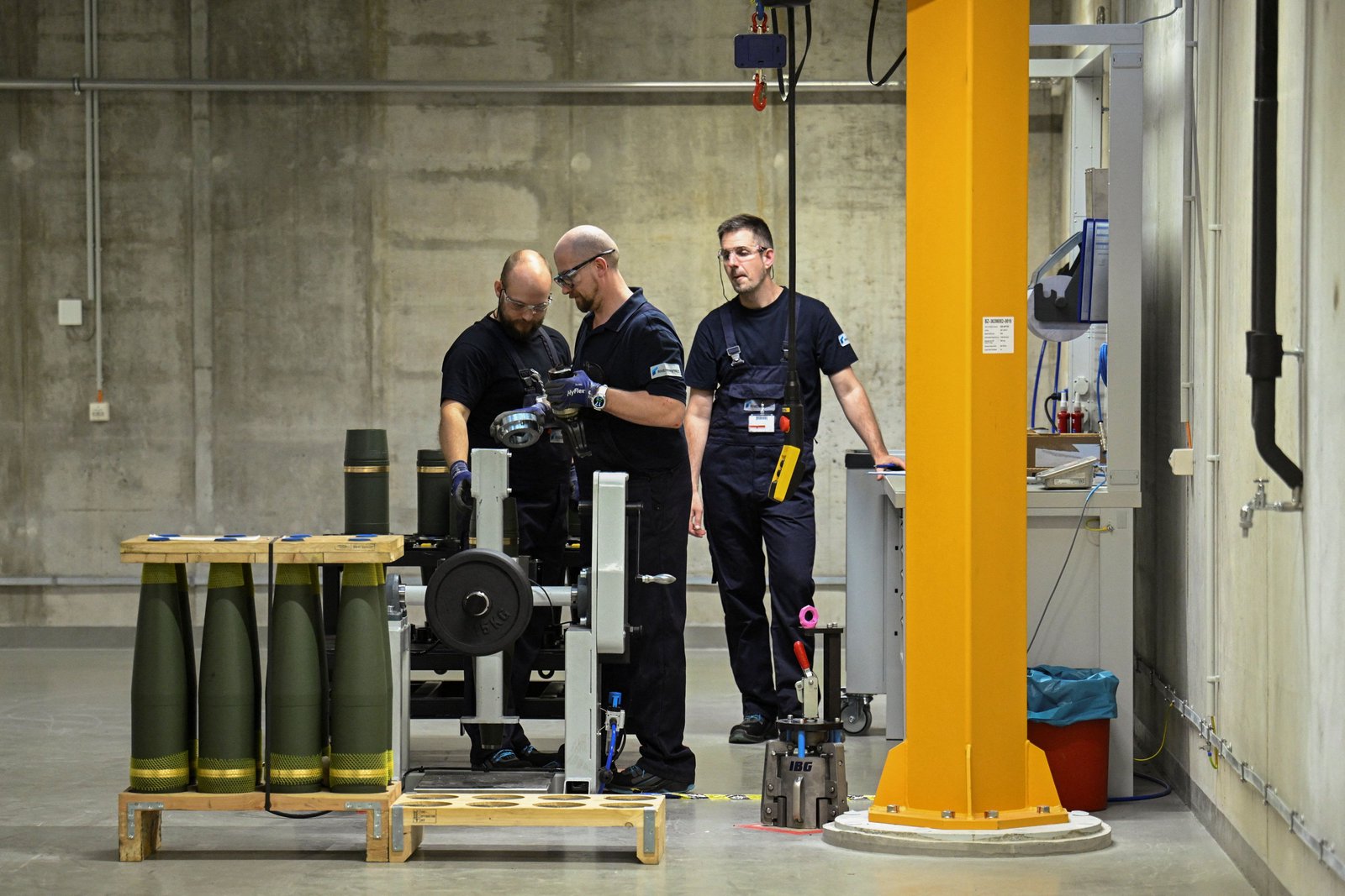 Europe ramps up weapon production