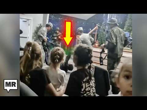 Christian Bible Camp 'Executes' Antifa Protester In Front Of Kids