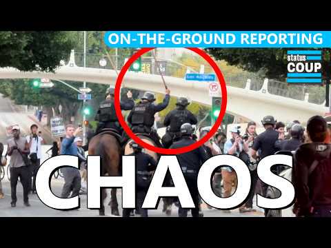 Cops ATTACK, GAS No Kings Protesters as All Hell Breaks Loose