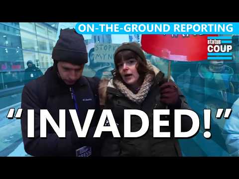 “WE’RE BEING INVADED!” ICE Protesters Demand Trump End Terror Campaign