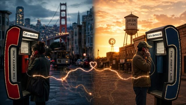 How Two Phone Booths Connected Strangers Across Party Lines