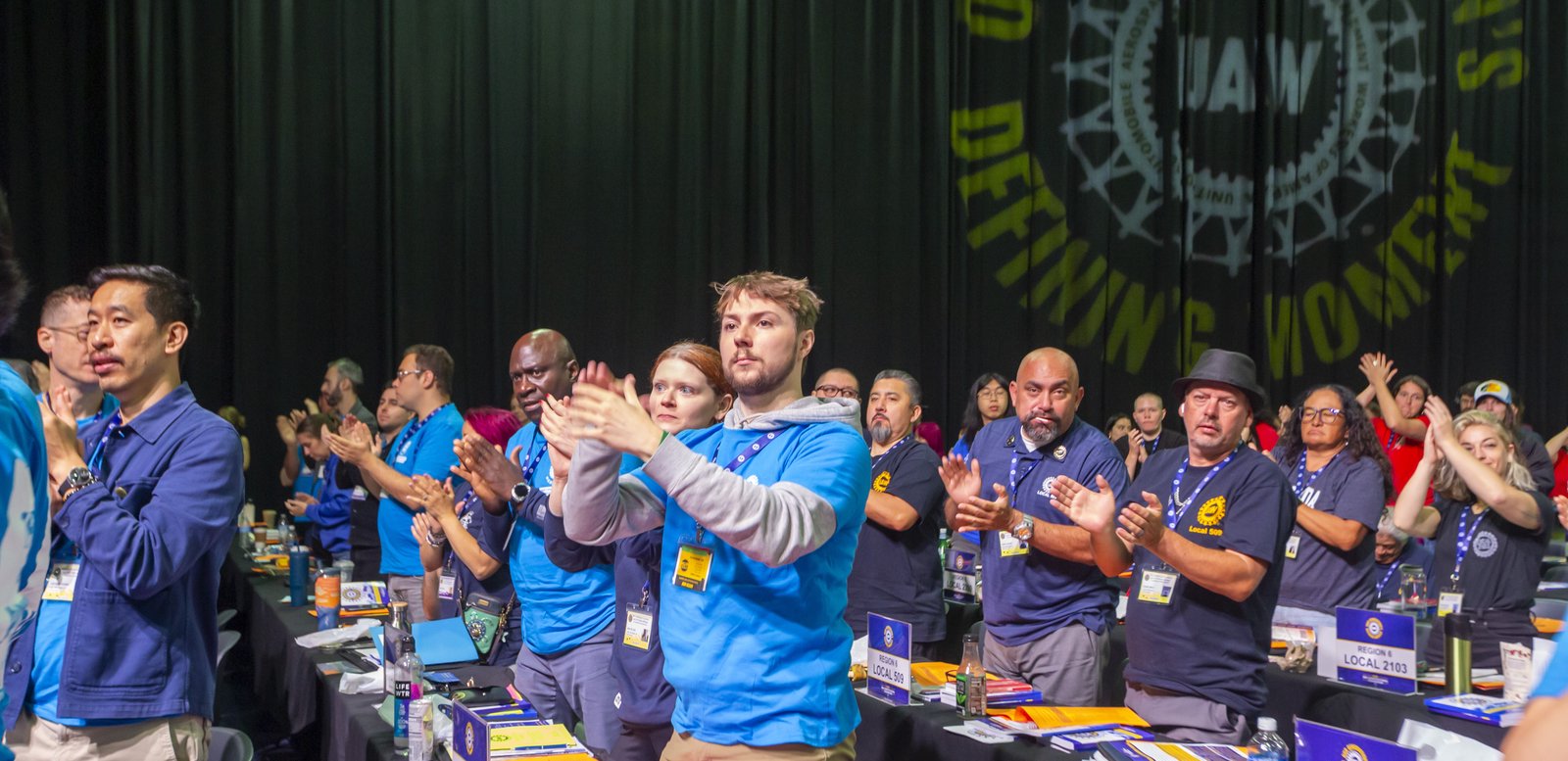 Auto Worker Delegates Back Union's Fighting Direction at UAW Convention