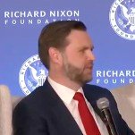 Of Course JD Vance’s Biggest Political Role Model Is the Guy Who Got Run Out of Office