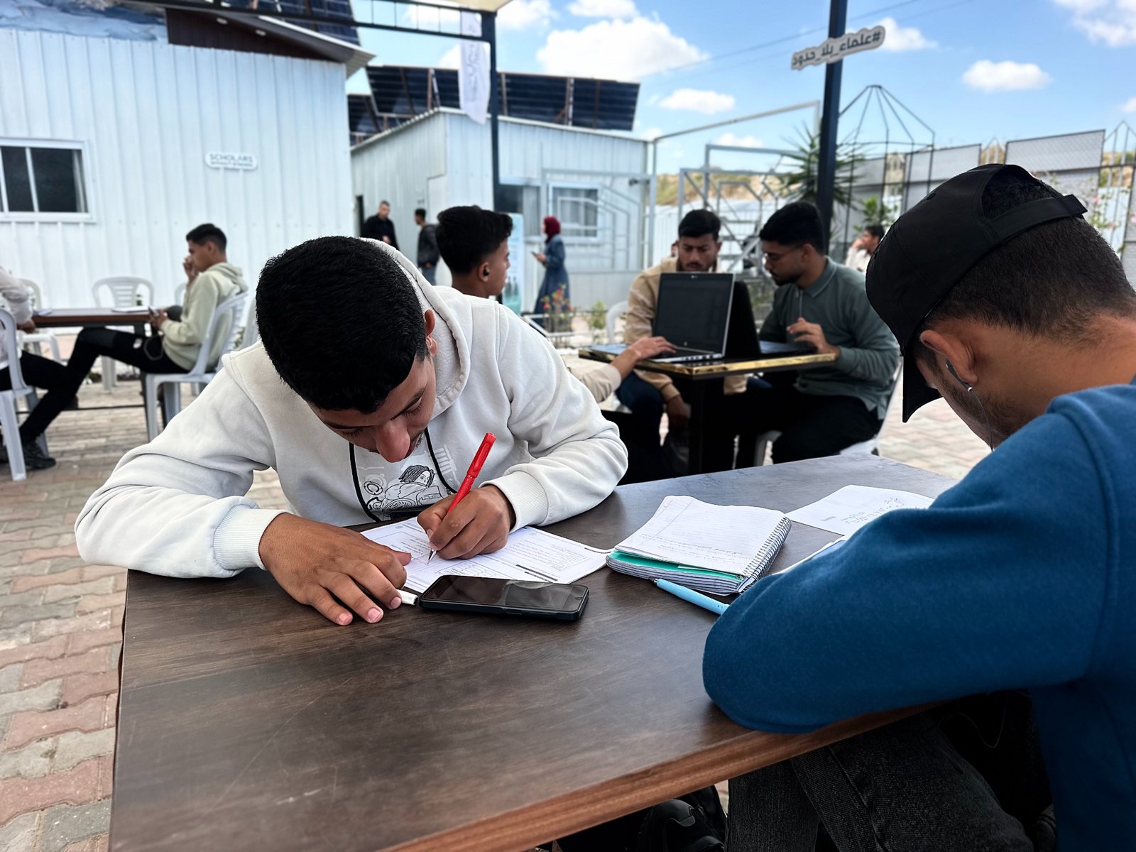 High school final exam season is stressful. In Gaza, it’s nearly impossible