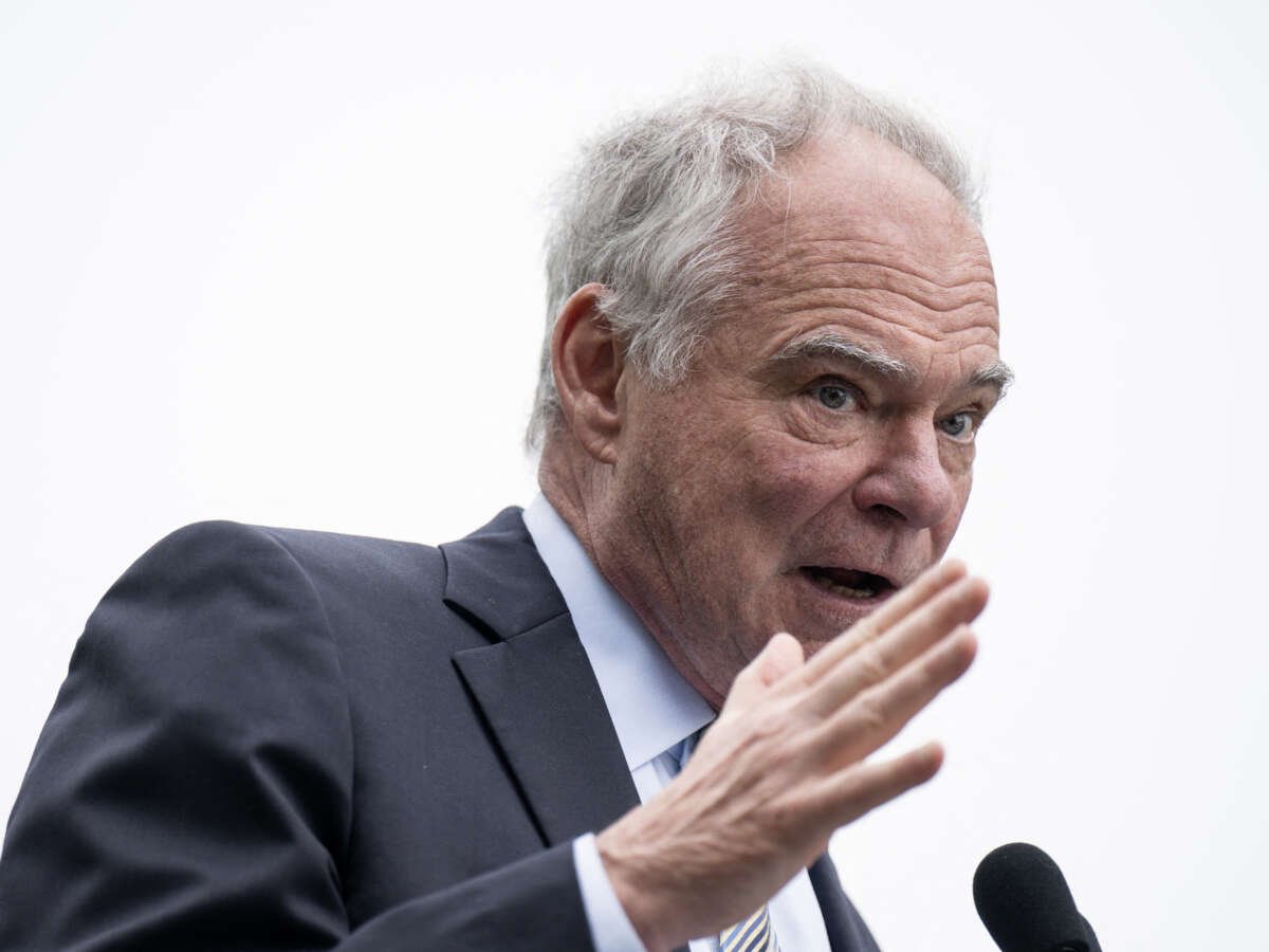 Sen. Tim Kaine Says People Killed by Trump Boat Strikes Are Murder Victims