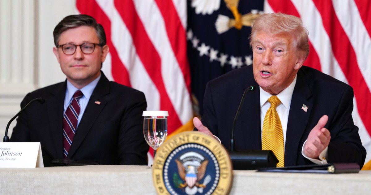 Should Trump Get $10 Billion in Apology Money? Mike Johnson Hasn’t Thought About It.