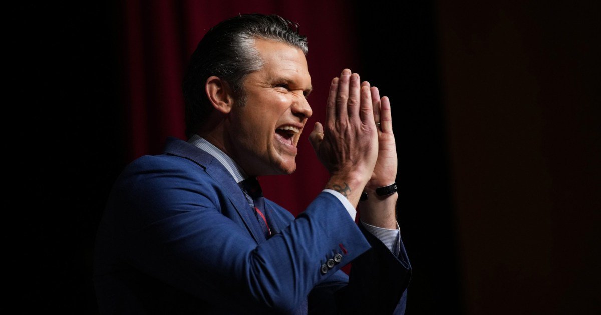 Hegseth Uses Unprecedented Military Meeting to Fat-Shame Generals