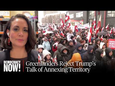 “No Going Back”: Trump Escalates Threats to Take Greenland & Tariff European Allies