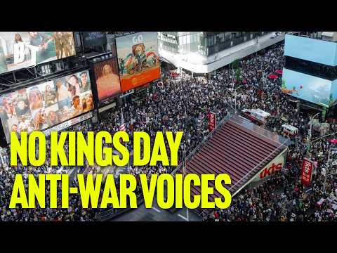 Anti-War Interviews from NYC’s “No Kings Day” Demonstration